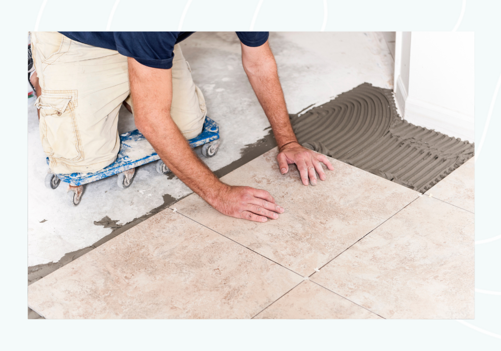Tile Floor Installation