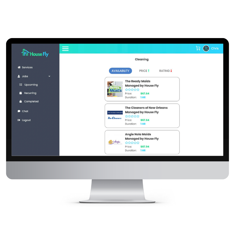 shop and compare trusted local pros before booking based on their availability